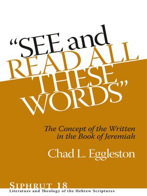 cover image of "See and Read All These Words"